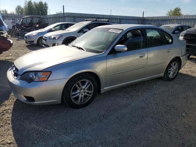 4S3BL616157206139 - 2005 SUBARU LEGACY 2.5I SILVER photo 1