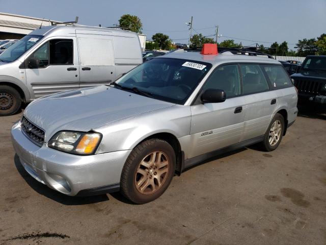 4S3BH675847621280 - 2004 SUBARU LEGACY OUTBACK AWP SILVER photo 1