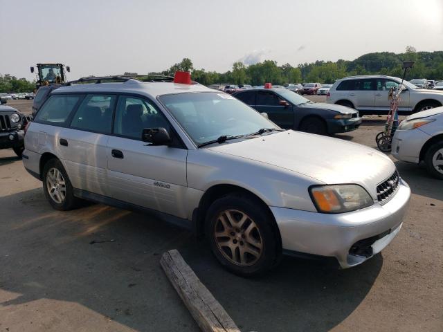 4S3BH675847621280 - 2004 SUBARU LEGACY OUTBACK AWP SILVER photo 4