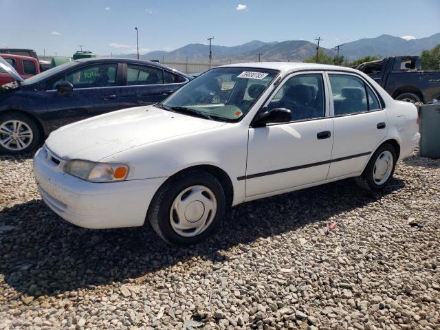 1NXBR12E5YZ363603 - 2000 TOYOTA COROLLA VE WHITE photo 1