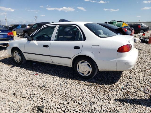 1NXBR12E5YZ363603 - 2000 TOYOTA COROLLA VE WHITE photo 2