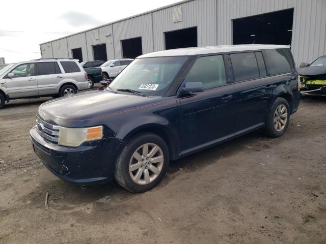 2FMDK51C19BA48437 - 2009 FORD FLEX SE BLUE photo 1