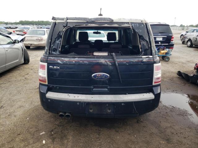 2FMDK51C19BA48437 - 2009 FORD FLEX SE BLUE photo 6