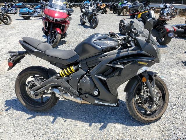 JKAEXEE13DDA10596 - 2013 KAWASAKI EX650 E BLACK photo 1