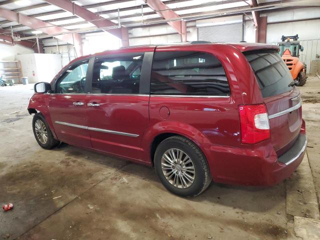 2A4RR6DG7BR616854 - 2011 CHRYSLER TOWN & COU LIMITED RED photo 2