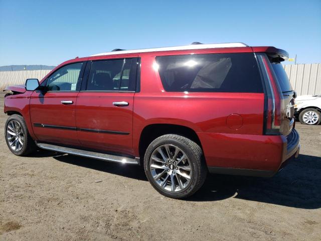 1GYS4HKJ2LR158450 - 2020 CADILLAC ESCALADE ESV LUXURY BURGUNDY photo 2