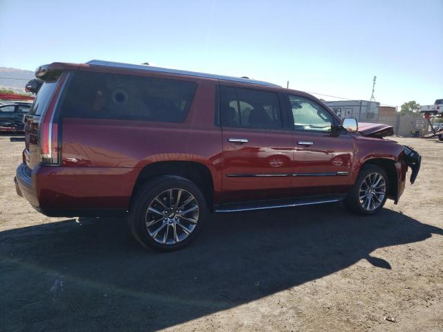 1GYS4HKJ2LR158450 - 2020 CADILLAC ESCALADE ESV LUXURY BURGUNDY photo 3