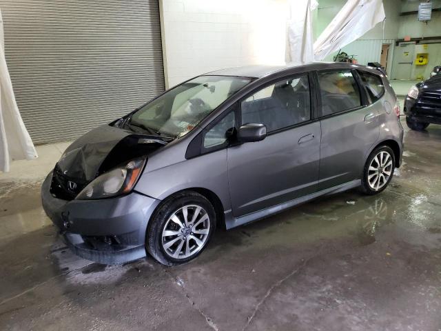 JHMGE8H55DC074824 - 2013 HONDA FIT SPORT GRAY photo 1