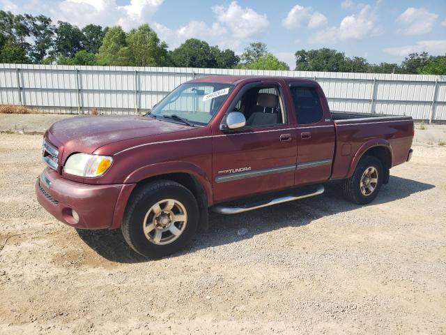 5TBRT34103S408026 - 2003 TOYOTA TUNDRA ACCESS CAB SR5 MAROON photo 1