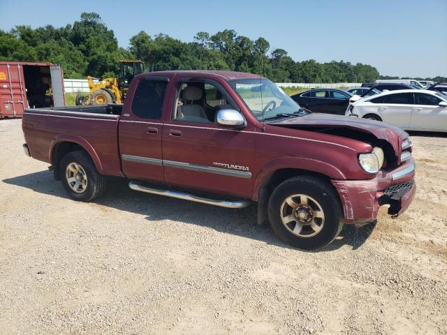 5TBRT34103S408026 - 2003 TOYOTA TUNDRA ACCESS CAB SR5 MAROON photo 4