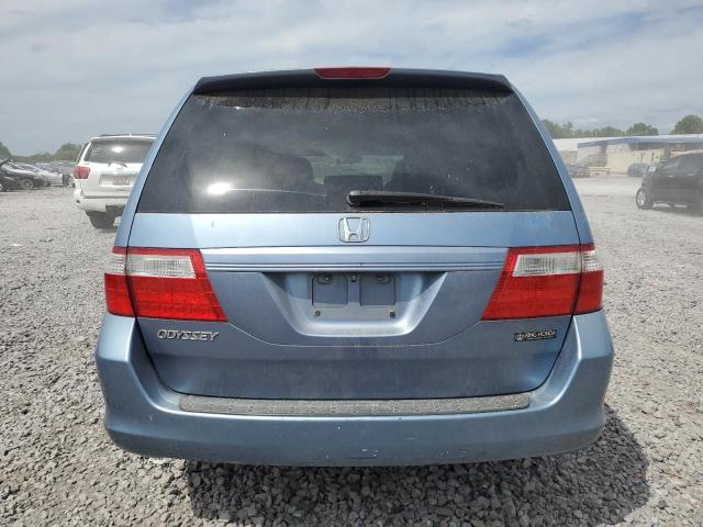 5FNRL38667B018572 - 2007 HONDA ODYSSEY EXL BLUE photo 6