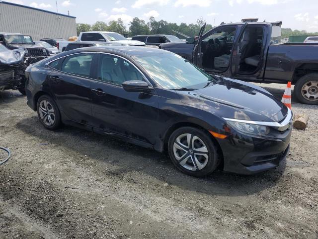 2HGFC2F51JH505544 - 2018 HONDA CIVIC LX BLACK photo 4