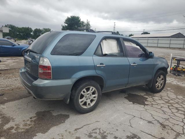 2HNYD18605H505135 - 2005 ACURA MDX TOURING BLUE photo 3