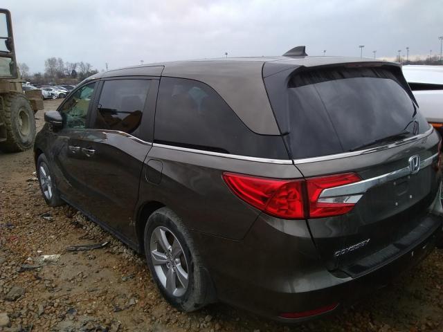 5FNRL6H73KB053251 - 2019 HONDA ODYSSEY EXL ნაცრისფერი ფოტო 3