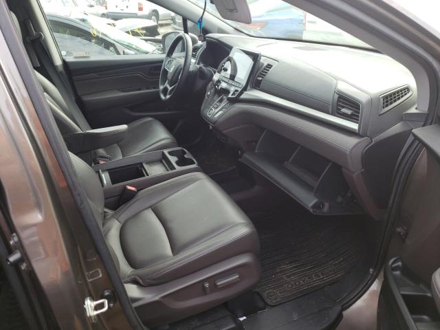 5FNRL6H73KB053251 - 2019 HONDA ODYSSEY EXL ნაცრისფერი ფოტო 5