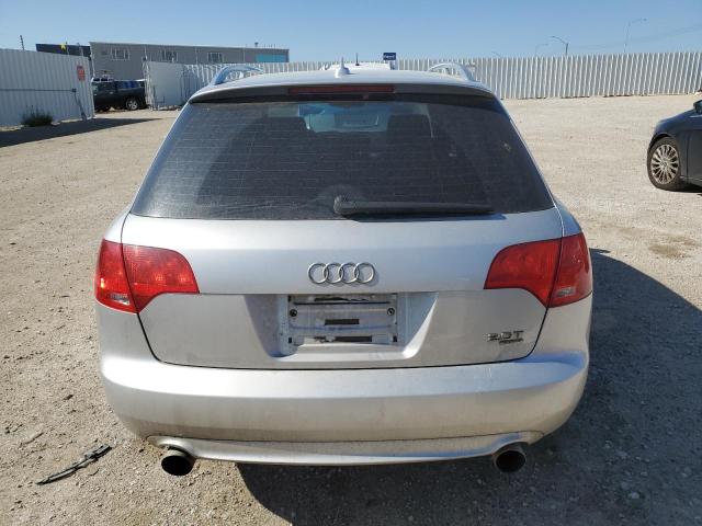 WAUKF68E68A153057 - 2008 AUDI A4 2.0T AVANT QUATTRO SILVER photo 6