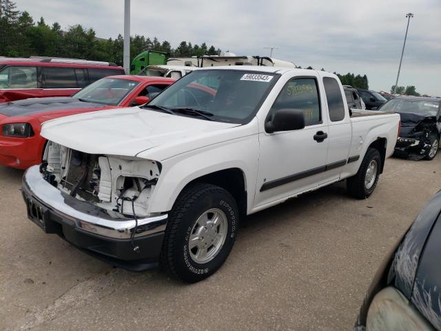 1GTCS19E678240189 - 2007 GMC CANYON WHITE photo 1