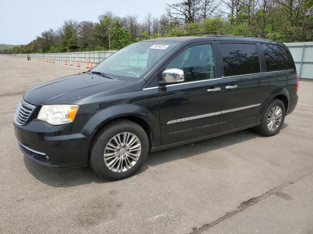 2C4RC1CG4DR713945 - 2013 CHRYSLER TOWN & COU TOURING L BLACK photo 1