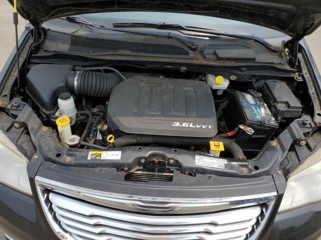 2C4RC1CG4DR713945 - 2013 CHRYSLER TOWN & COU TOURING L BLACK photo 12