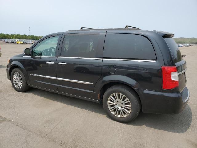 2C4RC1CG4DR713945 - 2013 CHRYSLER TOWN & COU TOURING L BLACK photo 2
