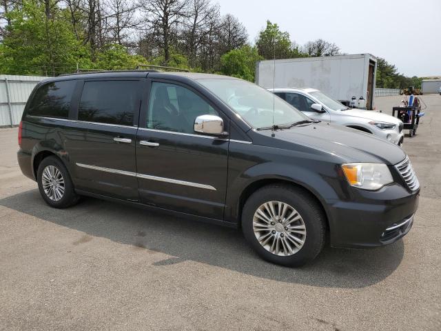 2C4RC1CG4DR713945 - 2013 CHRYSLER TOWN & COU TOURING L BLACK photo 4