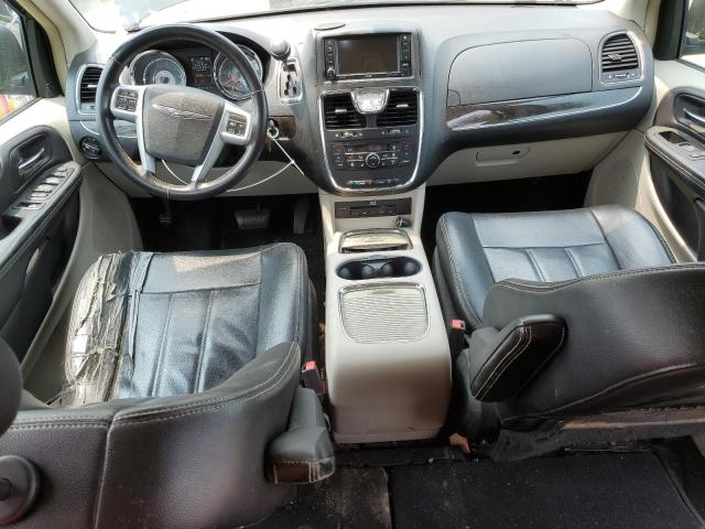 2C4RC1CG4DR713945 - 2013 CHRYSLER TOWN & COU TOURING L BLACK photo 8