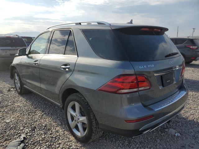 4JGDA5HB0HA875484 - 2017 MERCEDES-BENZ GLE 350 4MATIC GRAY photo 2