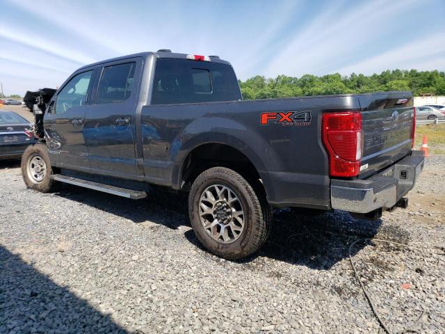 1FT7W2BT7LEC37401 - 2020 FORD F250 SUPER DUTY GRAY photo 2