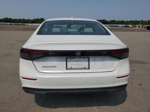 1HGCY1F30PA028089 - 2023 HONDA ACCORD EX WHITE photo 6