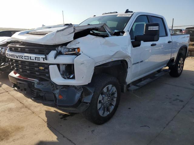 2GC4YMEY4P1700182 - 2023 CHEVROLET SILVERADO K2500 CUSTOM WHITE photo 1