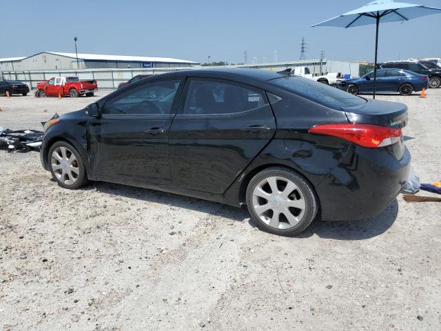 KMHDH4AE9DU871811 - 2013 HYUNDAI ELANTRA GLS BLACK photo 2