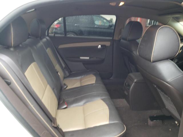 1G1ZE5E71BF207906 - 2011 CHEVROLET MALIBU LTZ أبيض صورة 10