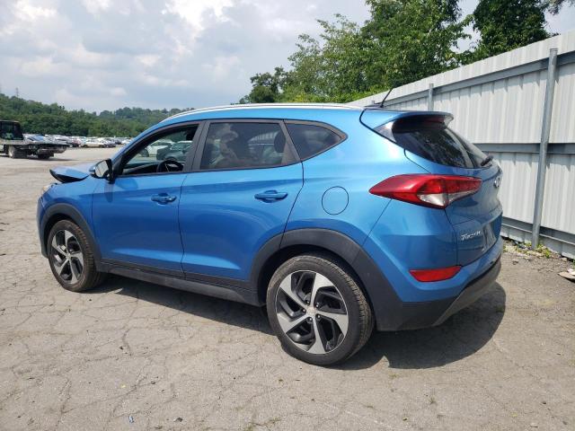 KM8J3CA23GU218560 - 2016 HYUNDAI TUCSON LIMITED BLUE photo 2