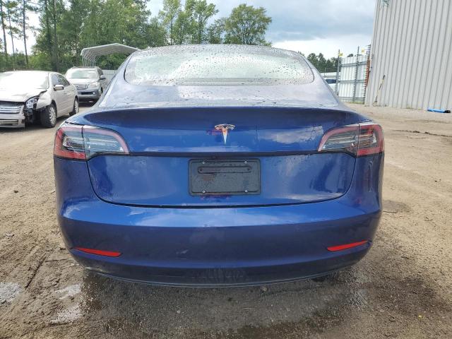 5YJ3E1EA2MF982126 - 2021 TESLA MODEL 3 BLUE photo 6