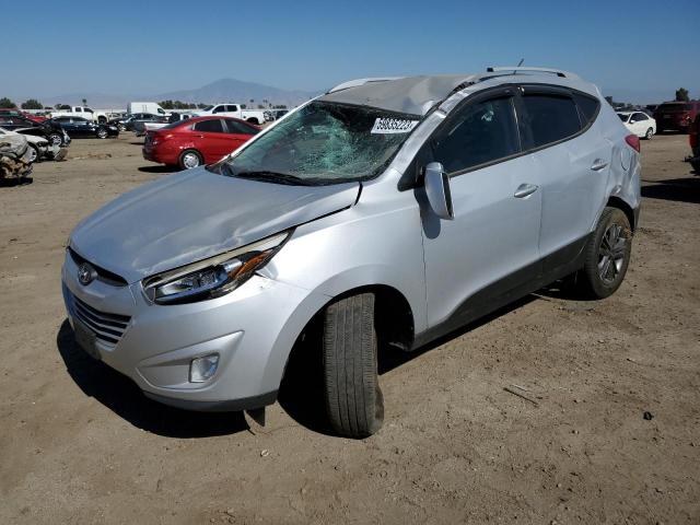 KM8JU3AG7FU012794 - 2015 HYUNDAI TUCSON LIMITED SILVER photo 1