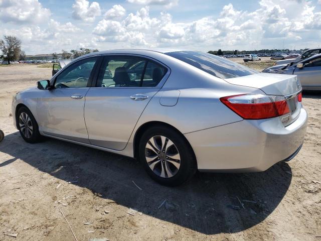 1HGCR2F32EA203457 - 2014 HONDA ACCORD LX SILVER photo 2