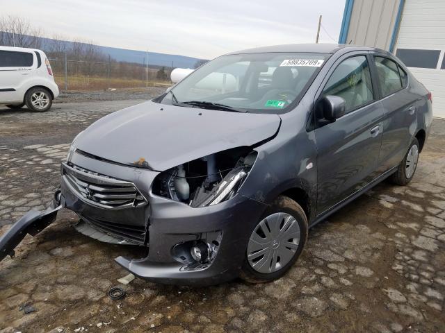 ML32F3FJ8KHF00989 - 2019 MITSUBISHI MIRAGE G4 ES  фото 2