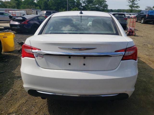 1C3BC2FG9BN582299 - 2011 CHRYSLER 200 LIMITED WHITE photo 6