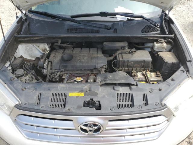 5TDZA3EH8BS017147 - 2011 TOYOTA HIGHLANDER BASE WHITE photo 12