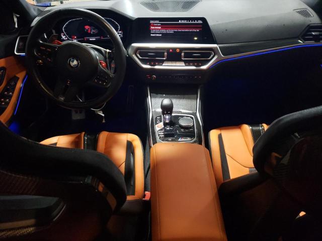 WBS43AY08NFM30584 - 2022 BMW M3 COMPETITION BLUE photo 8