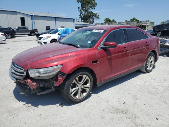 1FAHP2E81DG229508 - 2013 FORD TAURUS SEL RED photo 1