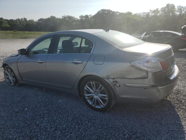 KMHGC46F79U042210 - 2009 HYUNDAI GENESIS 4.6L SILVER photo 2