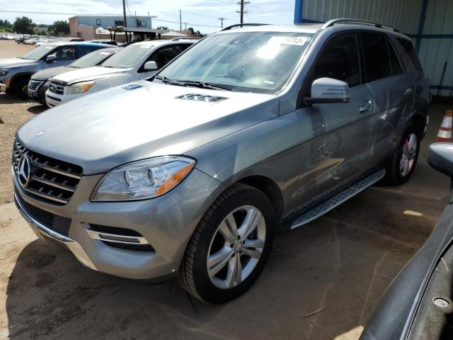 4JGDA5HB6DA248590 - 2013 MERCEDES-BENZ ML 350 4MATIC SILVER photo 1