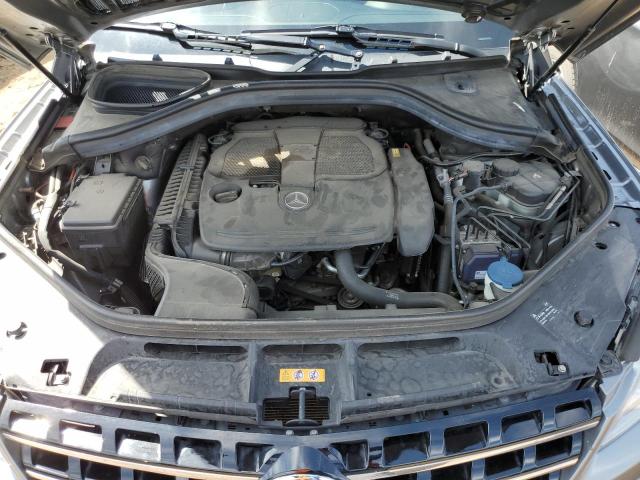 4JGDA5HB6DA248590 - 2013 MERCEDES-BENZ ML 350 4MATIC SILVER photo 11
