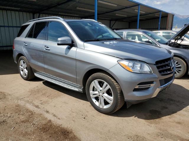 4JGDA5HB6DA248590 - 2013 MERCEDES-BENZ ML 350 4MATIC SILVER photo 4