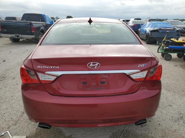 5NPEC4AB7CH332710 - 2012 HYUNDAI SONATA SE MAROON photo 6