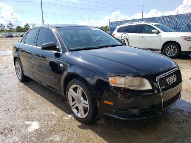 WAUAF78E08A044692 - 2008 AUDI A4 2.0T BLACK photo 4