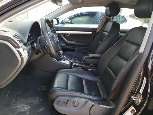 WAUAF78E08A044692 - 2008 AUDI A4 2.0T BLACK photo 7