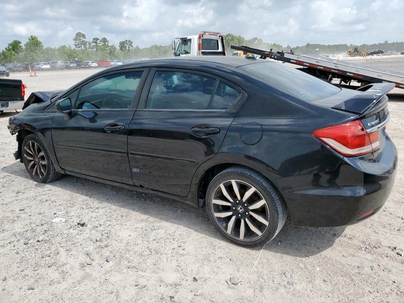 2HGFB2F95EH515604 - 2014 HONDA CIVIC EXL BLACK photo 2