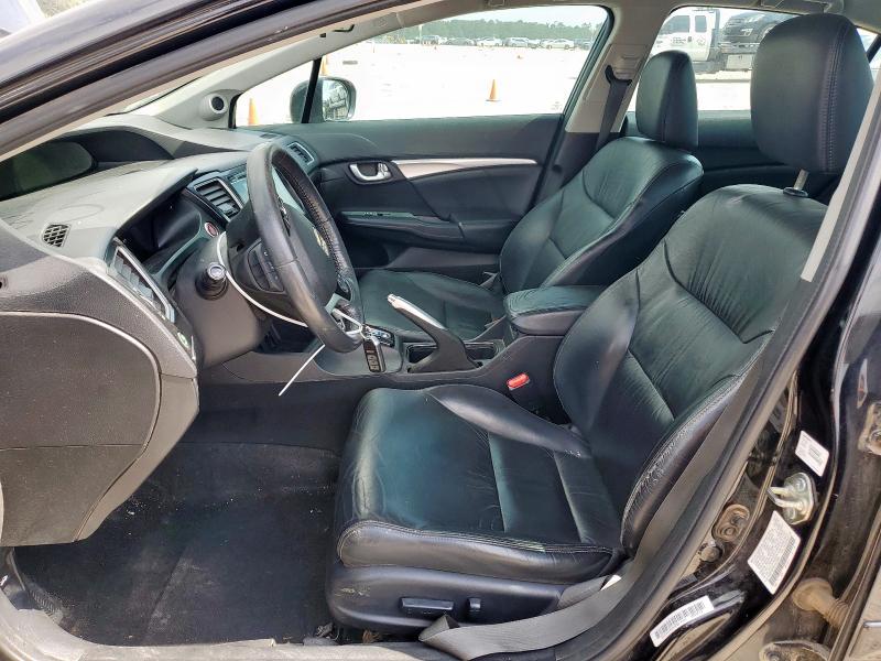 2HGFB2F95EH515604 - 2014 HONDA CIVIC EXL BLACK photo 7